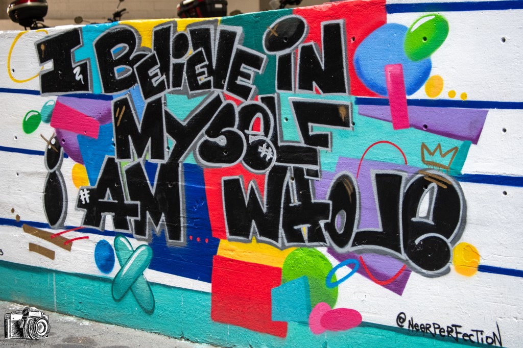 Positive words at Luminous Lane