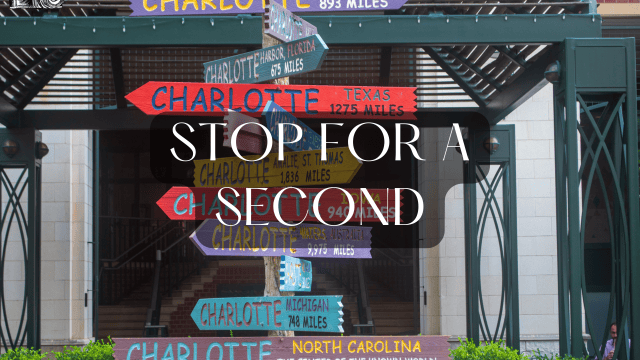 Stop for a&nbsp;Second